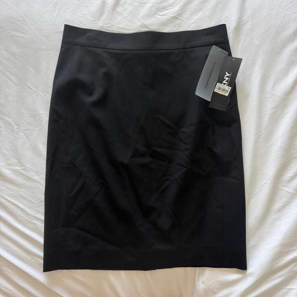 Nine West Black Tailored Pencil Skirt